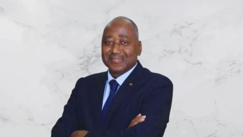 Photo de la Biographie de feu Amadou Gon Coulibaly, ex-Premier ministre de Côte d'Ivoire.