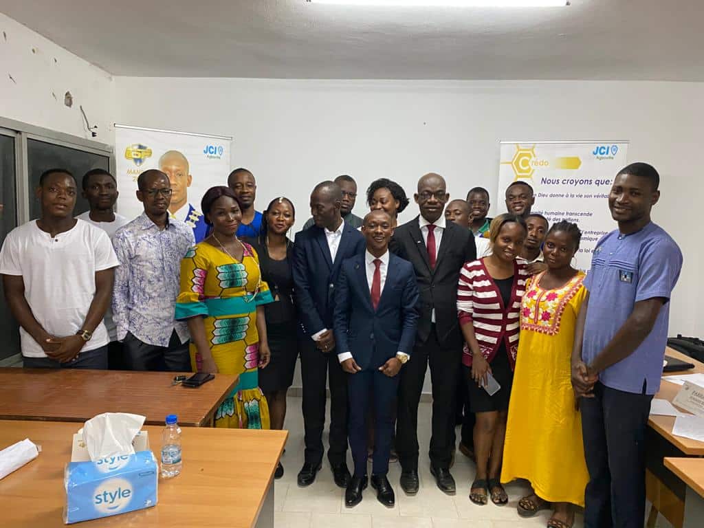 La JCI-Agboville forme ses membres au travail en équipe et au cadre JCI
