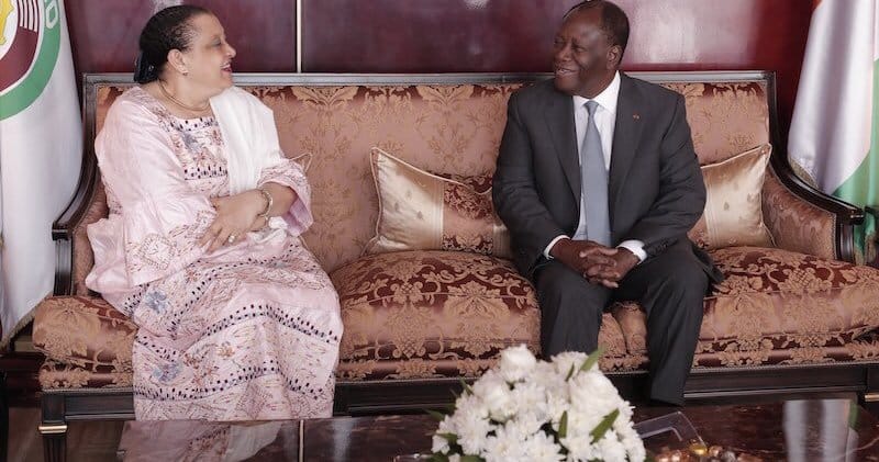 Sur le départ, ce que l’ambassadeur de Guinée dit à Alassane Ouattara