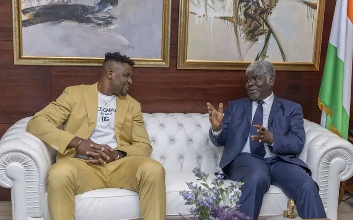 Côte d'Ivoire : Robert Beugré Mambé fait une promesse à Francis Ngannou