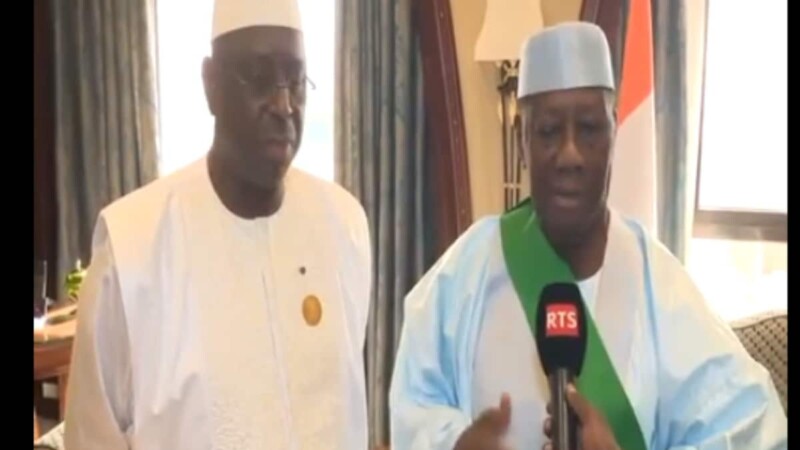 Côte d'Ivoire - Sénégal : Alassane Ouattara décoré par Macky Sall - Afrique sur 7