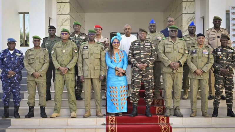 Niger: le général Tchiani reçoit Nathalie Yamb