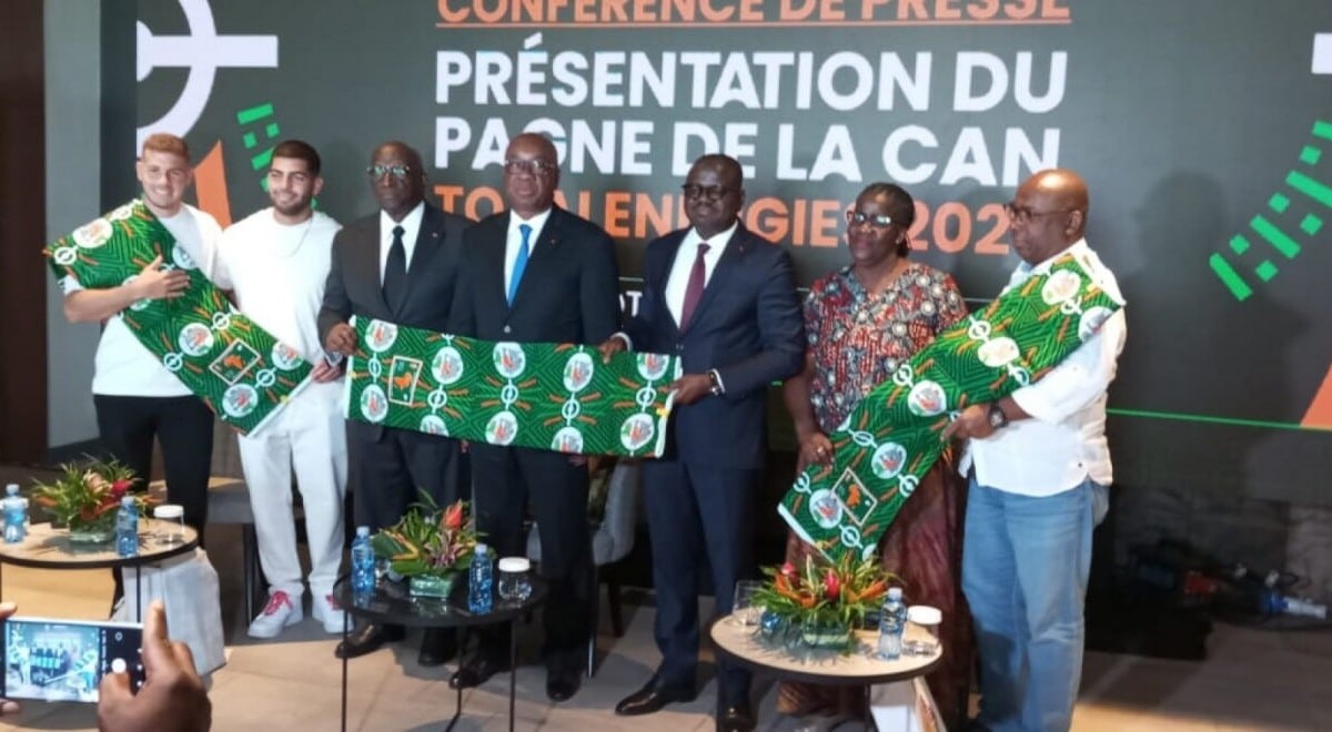 CAN 2023: le pagne officiel dévoilé au public