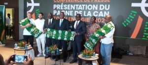 CAN 2023: le pagne officiel dévoilé au public