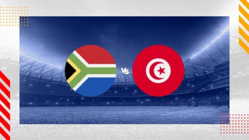 CAN 2023 : les onze de départ de Afrique du Sud - Tunisie