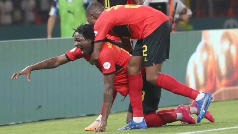 CAN 2023 : l'Angola 1er qualifié en 1/4 de finale