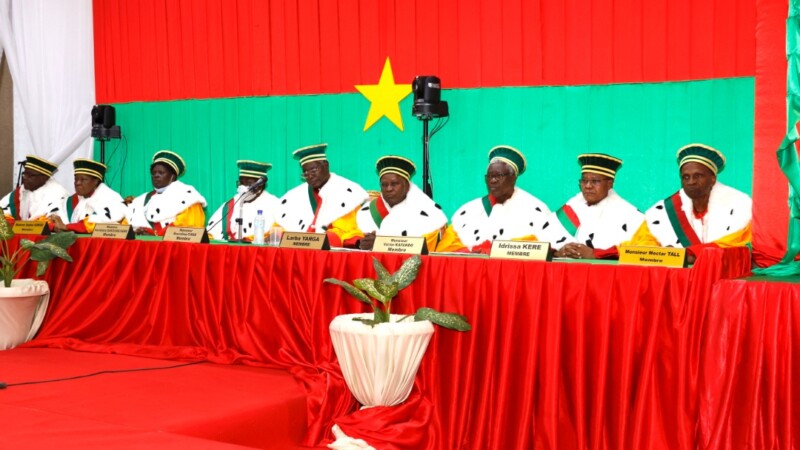 Burkina Faso : le conseil constitutionnel valide la révision de la constitution