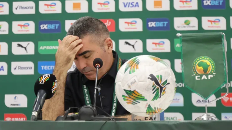 CAN 2023 : le coach de la Tunisie jette l'éponge
