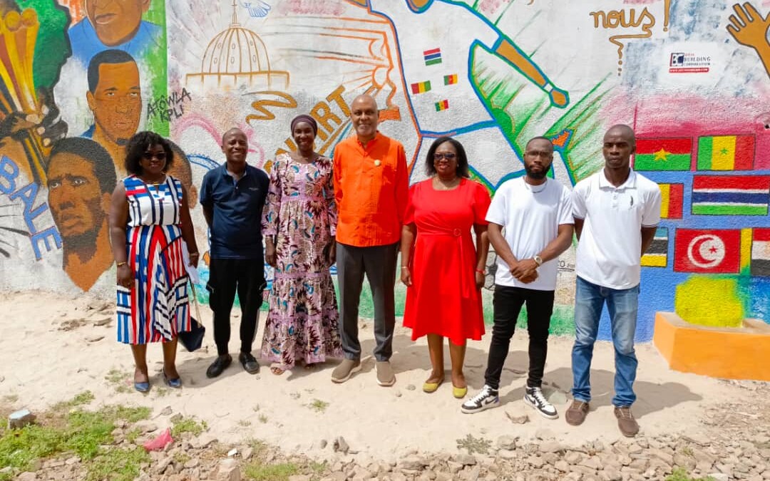 Cérémonie de clôture CAN'ART : Le Maire de Yamoussoukro adhère au projet