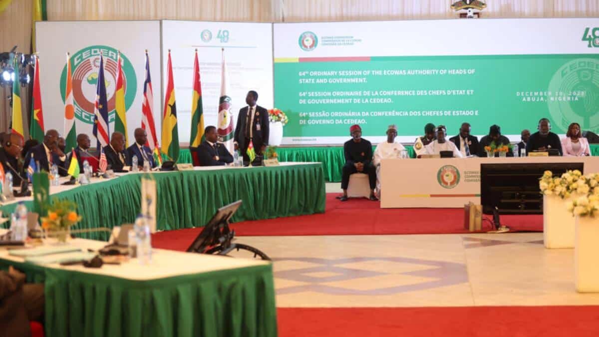 CEDEAO : point du sommet extraordinaire sur le retrait des pays de l'AES