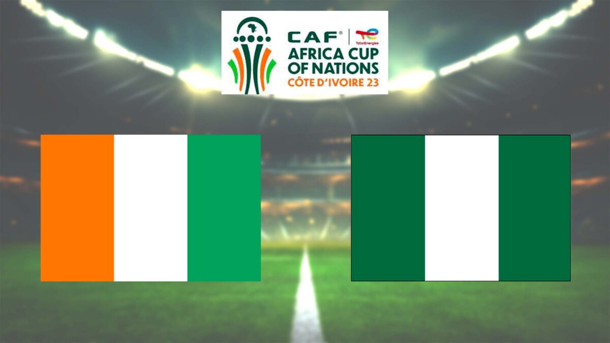 CAN 2023 - Finale : les titulaires de Nigéria vs Côte d'Ivoire