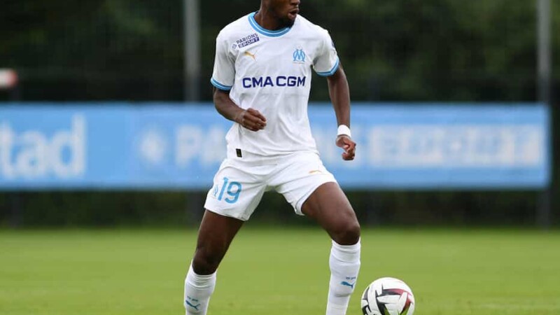 Geoffrey Kondogbia lors d'un match amical avec l'OM – Le Parisien le 28.07.2023