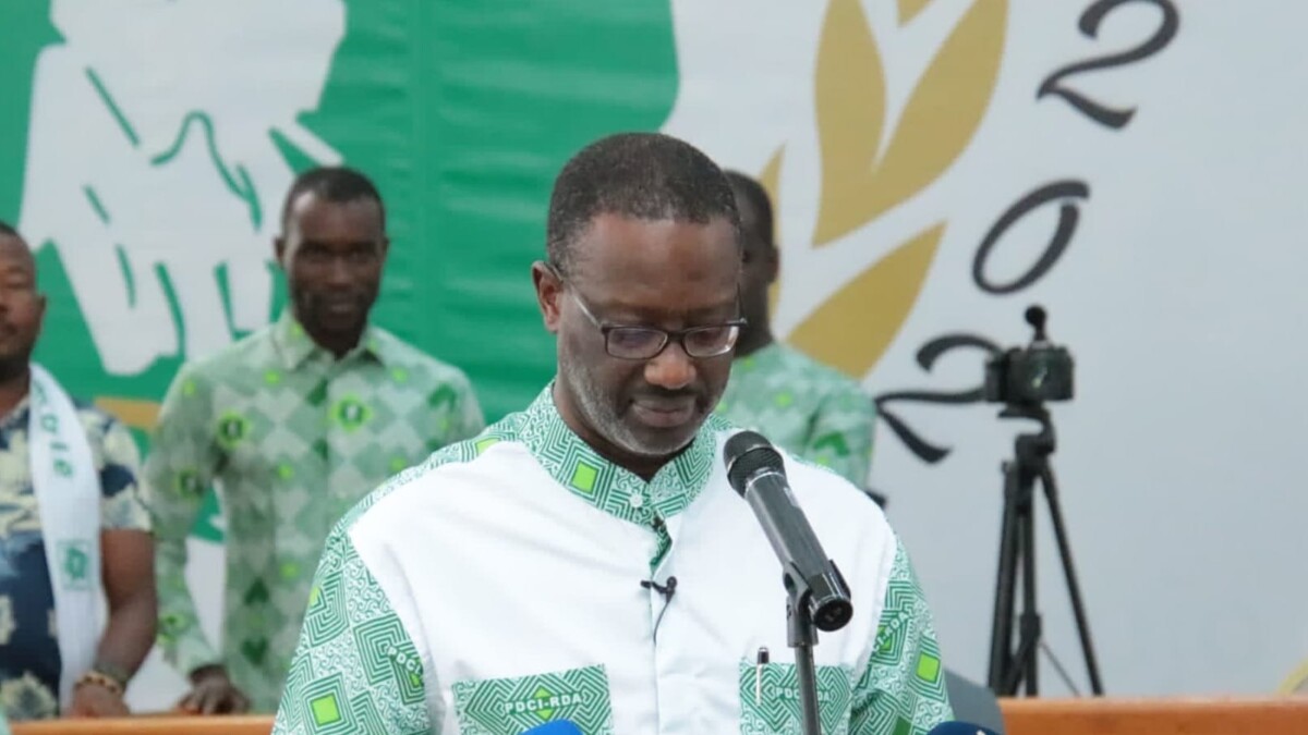 Liste électorale : Tidjane Thiam (PDCI RDA