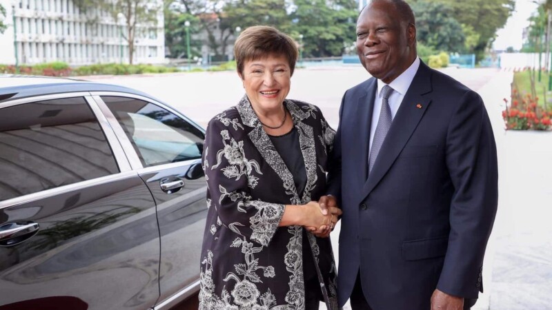 FMI : Alassane Ouattara réagit à la reconduction de Kristalina Georgieva