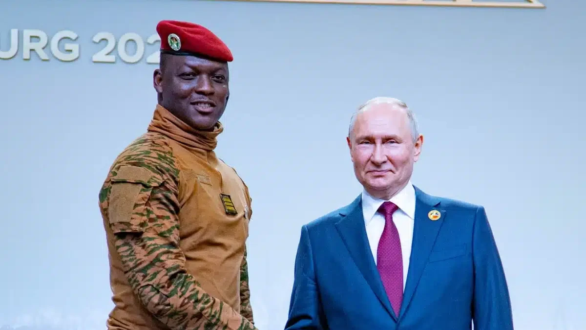 La Russie va augmenter le nombre de ses instructeurs au Burkina Faso