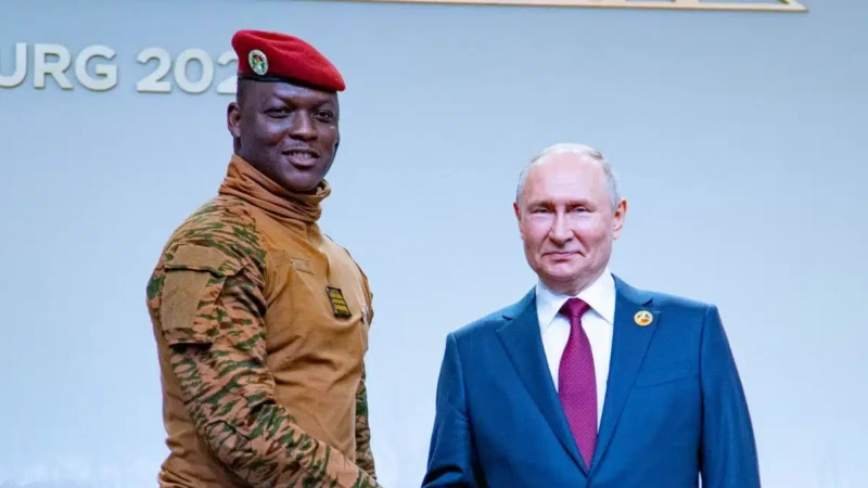 La Russie va augmenter le nombre de ses instructeurs au Burkina Faso