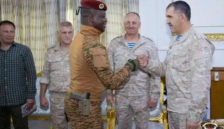 Installation d'une première base militaire russe au Burkina Faso