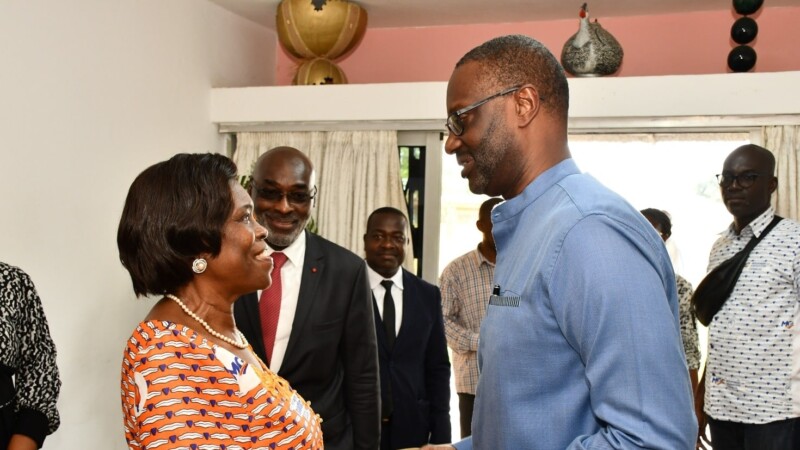 Simone Gbagbo et Thiam