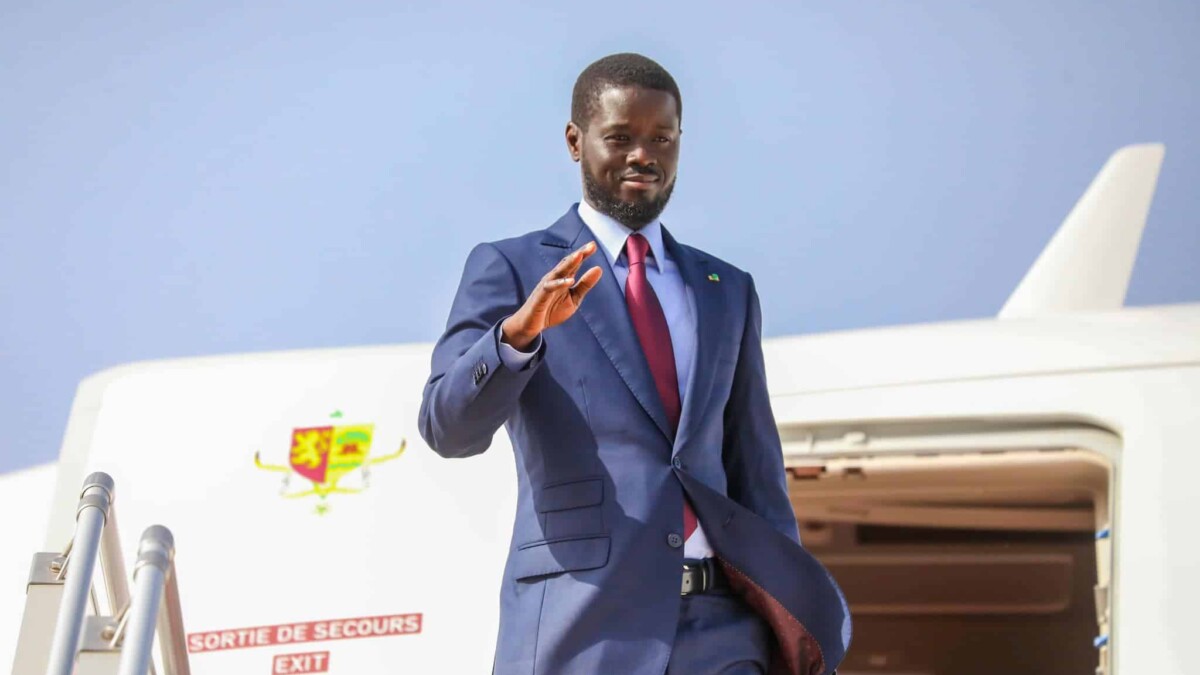Bassirou Diomaye Faye en Mauritanie pour l'investiture du président Mohamed El Ghazouani
