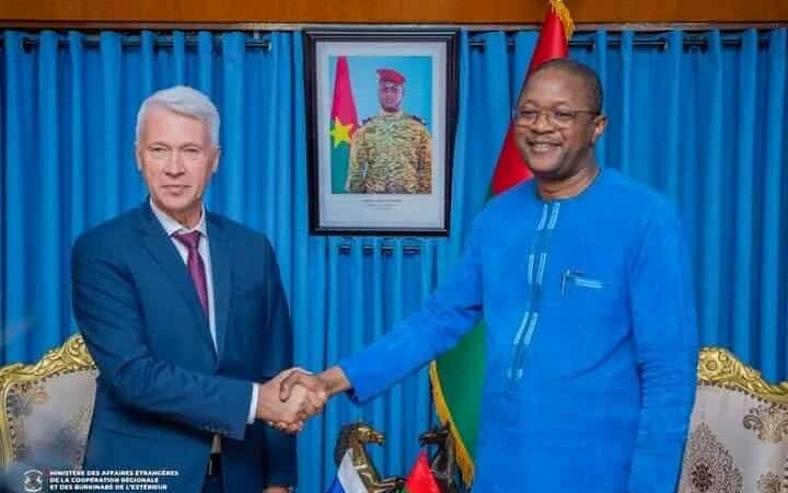 Burkina Faso : Moscou souhaite dynamiser son ambassade à Ouagadougou