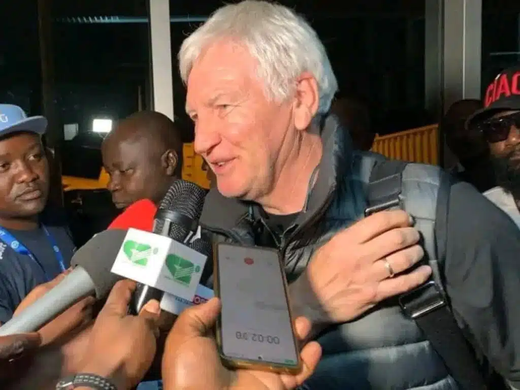Marc Brys, le nouveau sélectionneur des Lions est arrivé au Cameroun