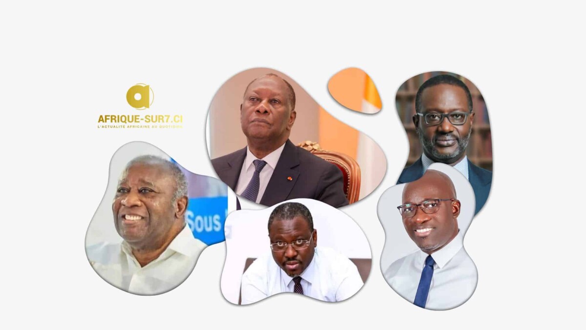 Ouattara - Gbagbo Thiam - Soro et Blé Goudé