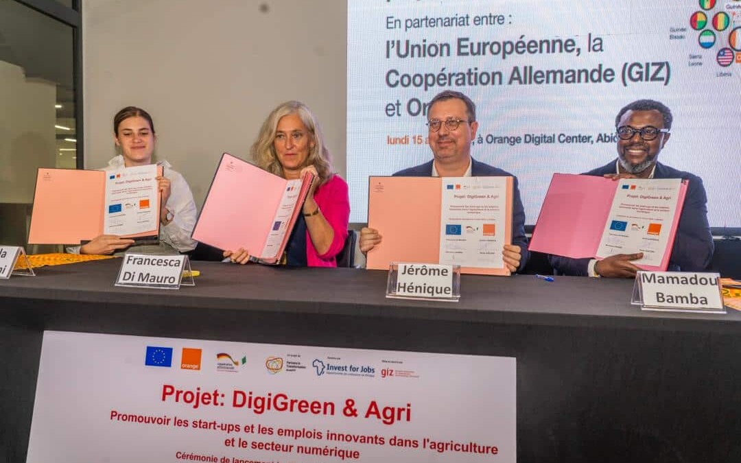 Côte d’Ivoire : L’union Européenne, le GIZ et Orange lancent le projet "DigiGreen & Agri