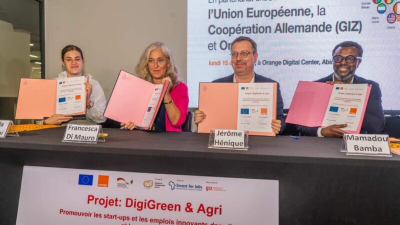 Côte d’Ivoire : L’union Européenne, le GIZ et Orange lancent le projet "DigiGreen & Agri