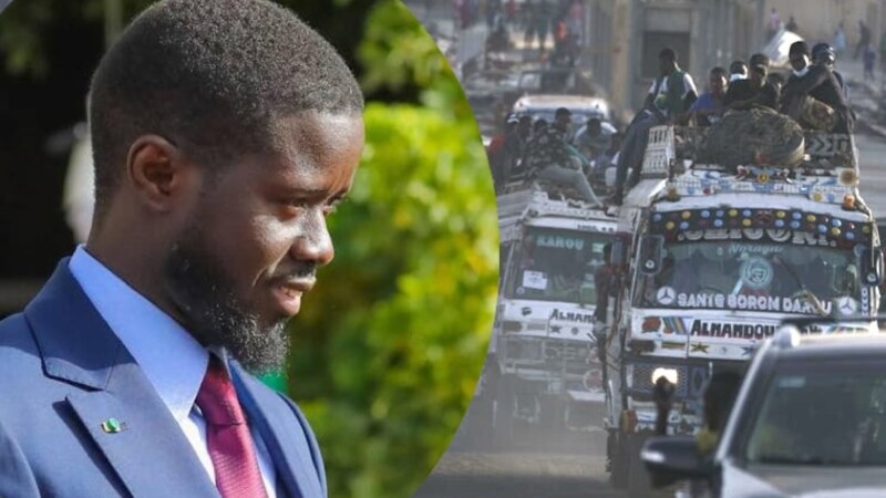 accident au senegal Bassirou Diomaye Faye