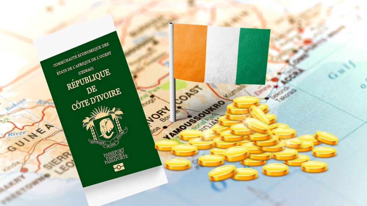 Argent du passport ivoirien