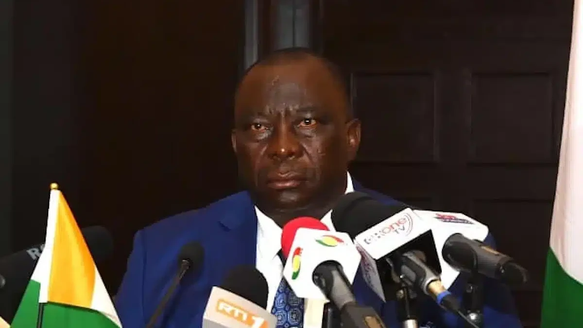cacao ivoirien, le ministre kobenan kouassi adjoumani.