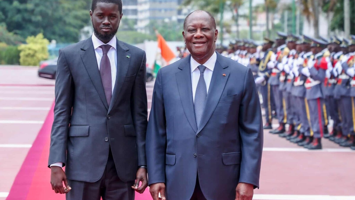 Coopération : Alassane Ouattara a échangé avec Bassirou Diomaye Faye