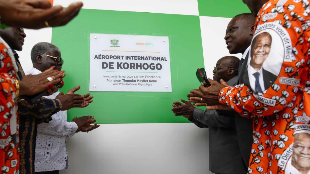 Côte d'Ivoire : l'aéroport rénové de Korhogo inauguré