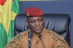 Président Ibrahim Traoré du Burkina Faso