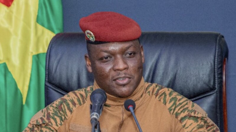 Président Ibrahim Traoré du Burkina Faso