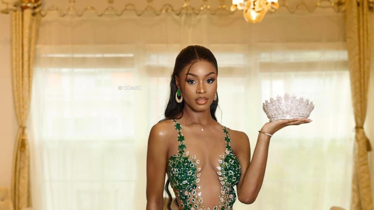 Côte d’Ivoire : Mylène Djihony (Miss CI 2023) s’invite au salon africain du football