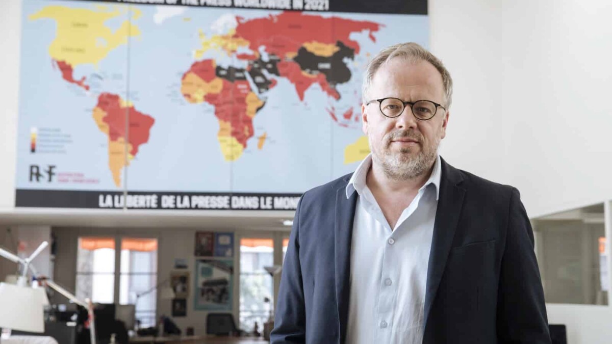 Christophe Deloire, directeur général de Reporters sans frontières est mort