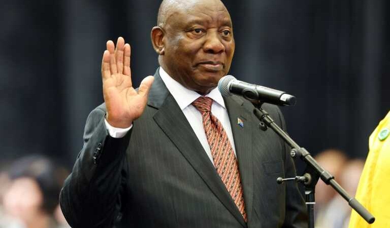 Afrique du Sud : Cyril Ramaphosa a prêté serment