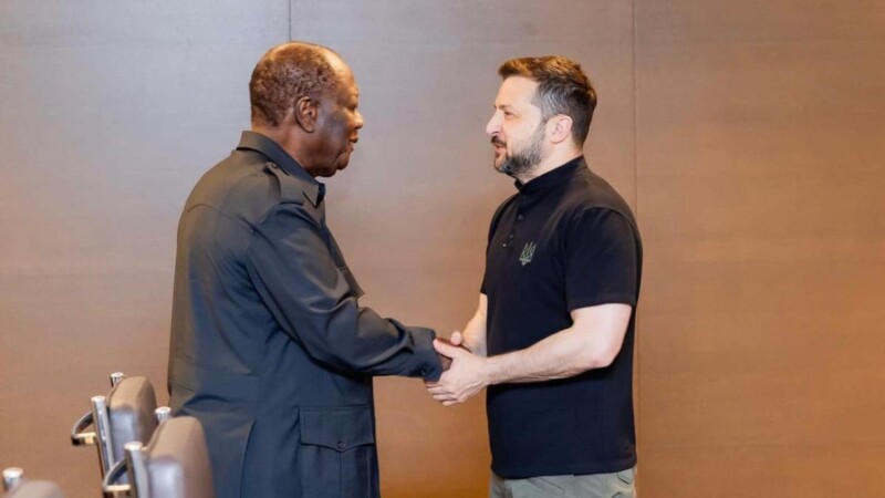 Alassane Ouattara et Zelensky plaident pour la Paix