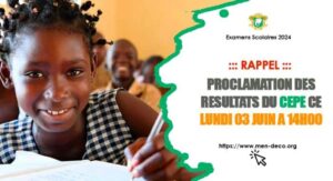 CEPE 2024 en Côte d'Ivoire : consultez les résultats ici