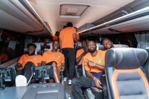 Côte d'Ivoire : les Éléphants réceptionnent leur nouveau bus