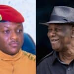 Ibrahim Traore -Alassane Ouattara ou Burkina Faso - Côte d'Ivoire