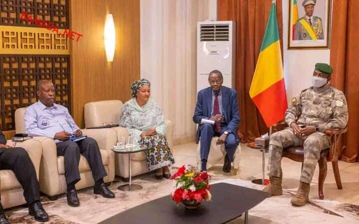 Mali : Assimi Goïta reçoit une délégation onusienne