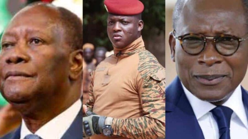 Ibrahim Traoré attaque Patrice Talon et Alassane Ouattara