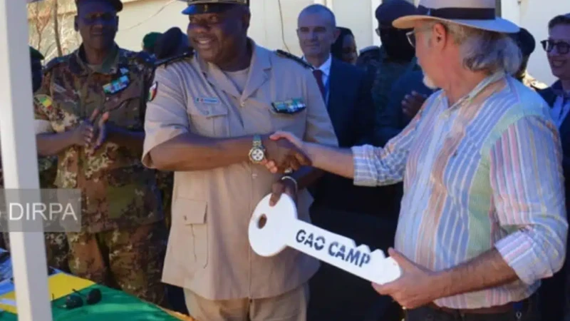 Mali : le super camp de la MINUSMA remis aux FAMA