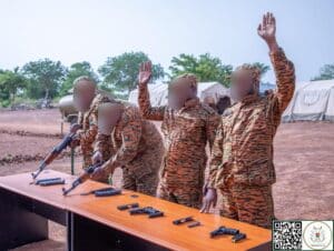 Burkina Faso : 32 responsables de la Présidence envoyés en formation militaire