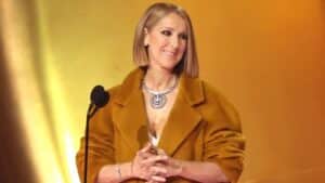 Céline Dion célébrée à Chartres malgré la pluie