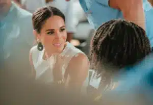 Avec le prince Harry en Colombie, Meghan Markle se prononce sur le pouvoir des femmes afrodescendantes