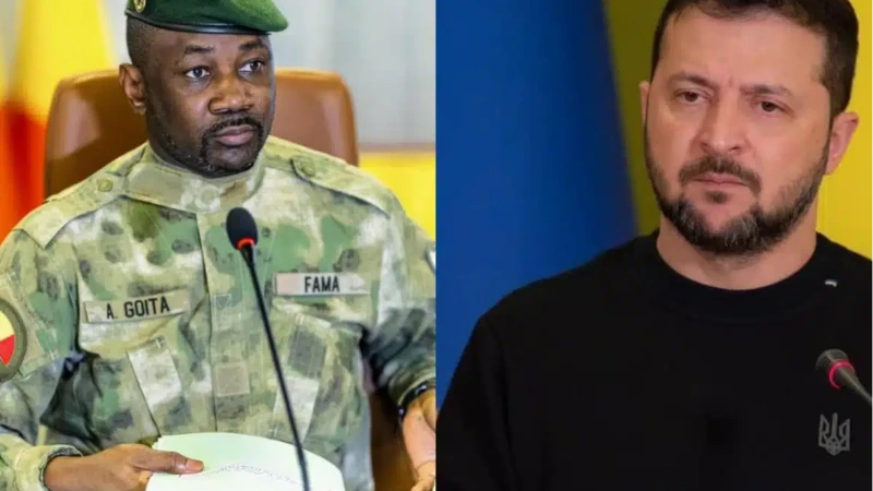 Rupture des relations diplomatiques : l'Ukraine répond au Mali
