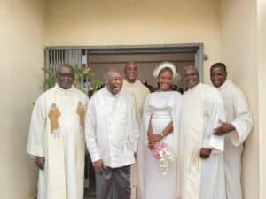 Côte d'Ivoire : mariage religieux de Laurent Gbagbo et Nady Bamba